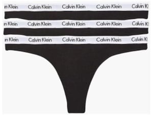 Calvin Klein Ženski donji veš tanga set 3kom