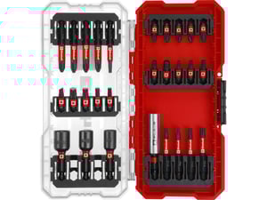 Einhell Set impaktor bitova 25-50mm i nasadnih ključeva 6-8-10 S-Case 28 kom
