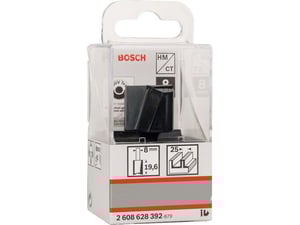 Bosch Ravno glodalo 8 mm, D1 25 mm, L 19,6 mm, G 51 mm