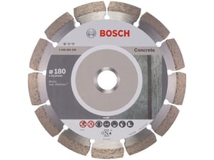 Bosch Dijamantska rezna ploča Standard for concrete 180