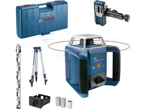 Bosch Rotacioni laser GRL 400 H + LR1 + BT170 + GR240 + kofer 06159940JY