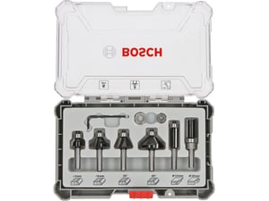 Bosch Set glodala 6kom Trim&Edging 8mm