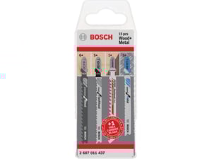 Bosch Komplet listova ubodne testere sa T držačem za drvo i metal Expert 2607011437