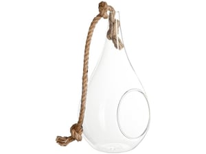 Atmosphera Okrugla vaza + konopac 25cm