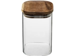 Five Tegla sa hermetičkim poklopcem 1l staklo/drvo