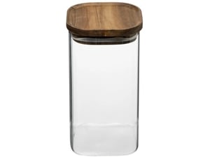 Five Tegla sa hermetičkim poklopcem 1,3l staklo/drvo