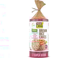 Rice up Pirinčane galete 7 vrsta semenki gf 120g