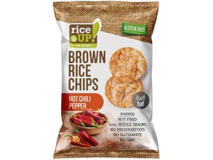 Rice up Čips od pirinča čili gf 60g