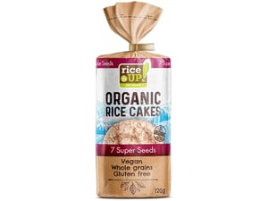 Rice up Bio pirinčane galete sa 7 vrsta semenki gf 120g