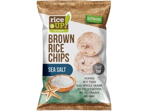 Rice up Čips od pirinča morska so gf 60g