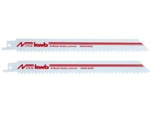 KWB List za višenamensku testeru 180 2/1 | SB, BiMetal, za metal, srednji