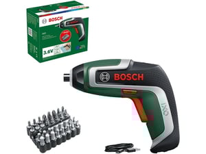 Bosch Akumulatorski odvrtač IXO V jubil IXO 7 + 32 pcs B 06039E000B