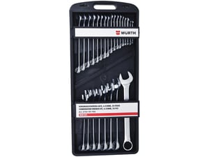 Wurth Set Red Stripe okasto-viljuškastih ključeva OK 6-32 25kom