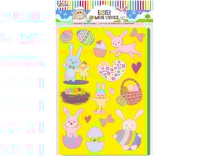 Uskršnji set šablona za ukrašavanje jaja 25x10cm PST/GE