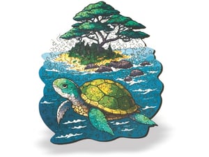 Wood Magic Slagalica od drveta Puzzle Morska kornjača 170 delova