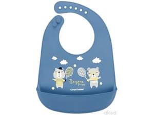 Canpol Babies Silikonska portikla sa džepom Bonjour Paris 74/027