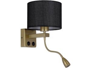 Zidna lampa Polo 2 1x40W E27 + 2W LED