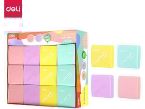 Deli Gumica Macaron 35x35x11mm E3044