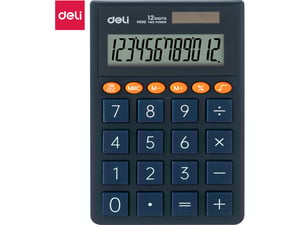 Deli Kalkulator džepni 70.2x8.5x112.2mm EM130