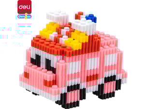 Deli Dečija igračka Kreativni blokovi za slaganje Auto EH735