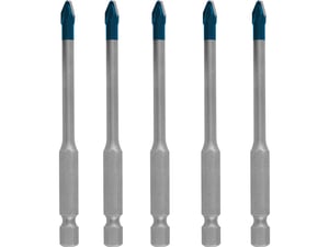 Bosch Set burgija HEX-9 HardCeramic 5 mm 5/1 Expert 2608900598