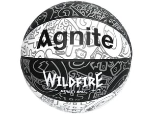 Deli Košarkaška lopta veličina 7 Grafiti dizajn F1166