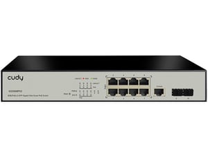 Cudy Switch with 2 SFP Slots GS2008PS2 8-Port Gigabit L2 Managed PoE+
