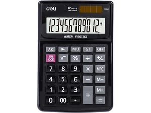 Deli Kalkulator stoni vodootporni EM04031