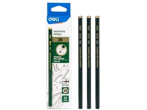 Deli Grafitne olovke zelene - skenira ih računar 2B 1/12 EC88-2B