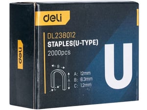 Deli Municija za klamerice U 2000kom EDL238012