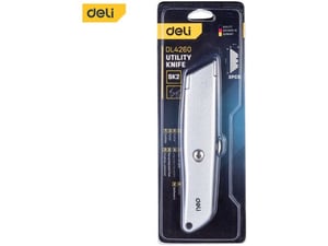 Deli Skalpel aluminijumski tapetarski EDL4260