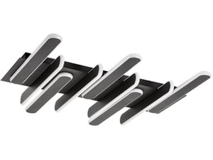 Rabalux Plafonska lampa Sindri LED 46W 2500lm DIP switch 3000-4000K 61x61cm