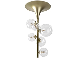 Rabalux Plafonska lampa sa staklenim kuglama Aslov 6xG9 62cm