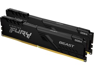 Kingston Memorija DIMM DDR4 64GB - 2x32GB kit 3200MHz KF432C16BBK2/64 Fury Beast Black