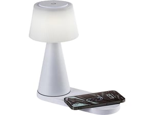 Rabalux Stona lampa Zavier, wireless punjač za mobilni dimabilna LED 3000-5000K 26cm