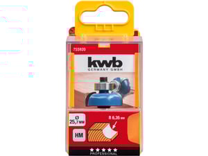 Kwb HM glodalo 25.7 polukružni žleb | SB