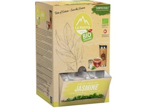 La Natura Lifestyle BIO čaj Jasmin i zeleni – dispenzer - 100 kapsula
