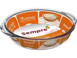 Sempre Vatrostalna posuda 2.4l okrugla