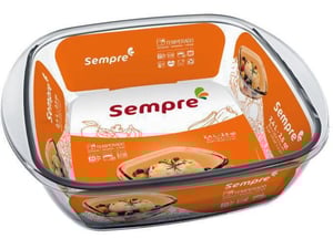 Sempre Vatrostalna posuda 2.4l četvrtasta