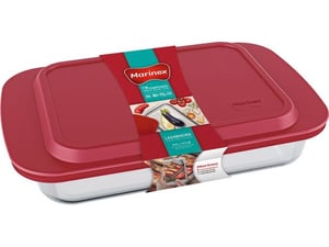 Marinex Vatrostalna posuda sa poklopcem 5l pravougaona Pratica