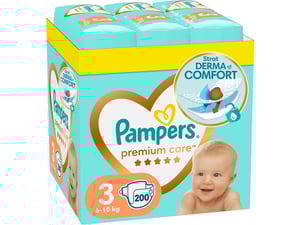 Pampers Premium Care Pelene mesečno pakovanje S3 - 200