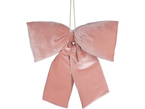 Novogodišnja dekor mašna 16X14cm poliester