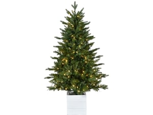 Novogodišnja jelka u saksiji sa led svetlom 91X137cm 200LED 426T PVC