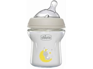 Chicco NF staklena flašica 150ml silikon 0+m