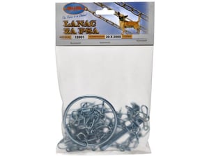Savacoop Lanac za psa 2.0x2000mm čvorasti