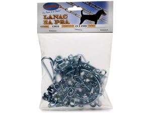 Savacoop Lanac za psa 2.5x2500mm čvorasti