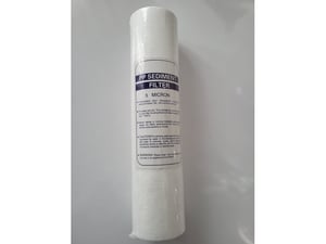 PP Uložak filtera 5 mikrona od penastog polipropilena za kućišta filtera od 10" za samouslužne perionice