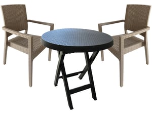 Mega Plast Sto Teo i Venice 2 stolice