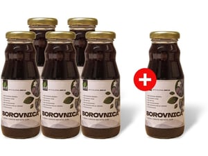 B2C Matični sok od borovnice 100% prirodno 200 ml  5+1