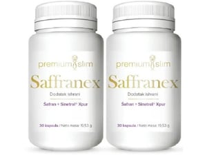 Saffranex Preparat za mršavljenje 2 x 30 kapsula